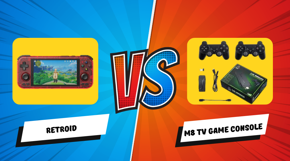 RETROID VS M8 TV GAME CONSOLE